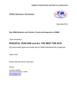 here - WIMA World Website