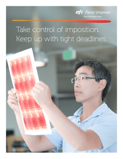 Fiery Impose Brochure