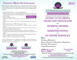 Download Our Brochure - V.I.P. Care Management
