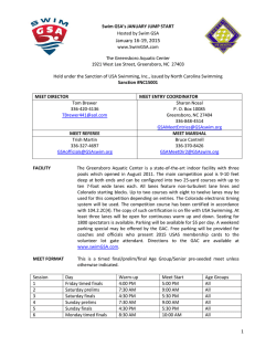 GSA January Jump Start