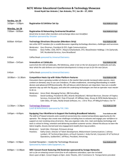 Download the Agenda