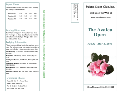 The Azalea Open - Palatka Skeet Club