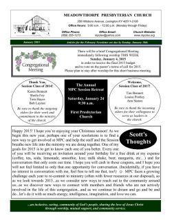 Download the MPC January Newsletter Now!
