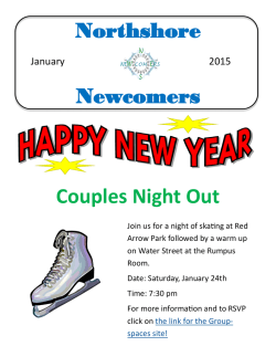 January Newsletter 2015