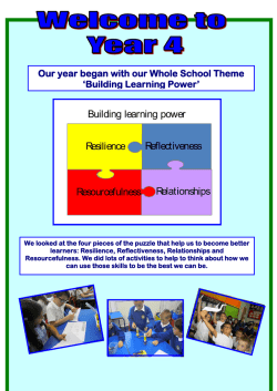 Year 4 - Allesley Hall Primary School