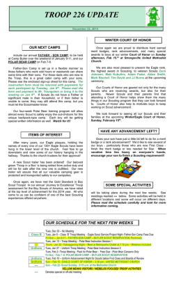 Our Current Newsletter