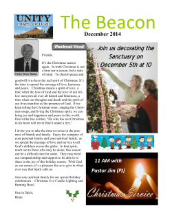 Beacon Newsletter - Unity Santa Maria