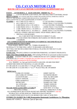 Regulations January