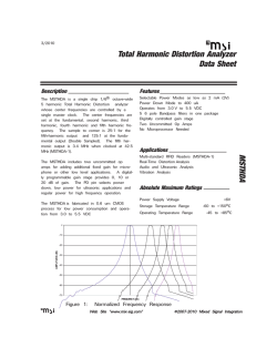 MSTHDA Data Sheet - Broadband Technology 2000 Ltd