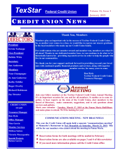 credit union news credit union news