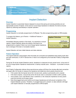 Implant Detection