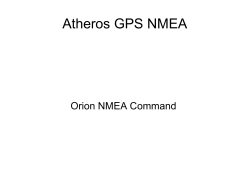 Atheros GPS NMEA
