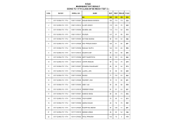 FIITJEE MARKSHEET EVT RESULT GOING TO 11TH CLASS