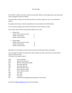 EFL Controller - Engineering For Less