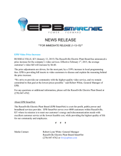 Video Rate Increase Notice