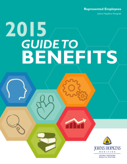 GUIDE TO - Johns Hopkins Medicine