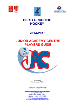 hertfordshire hockey