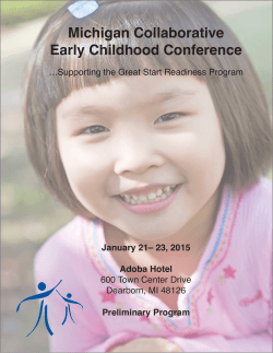Michigan Collaborative Early Childhood Conference