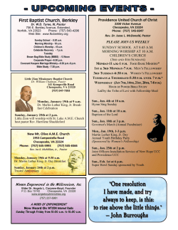 Providence United Church of Christ Women Empowered in the