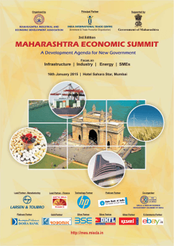 about organisers - 3rd Edition | MAHARASHTRA ECONOMIC SUMMIT