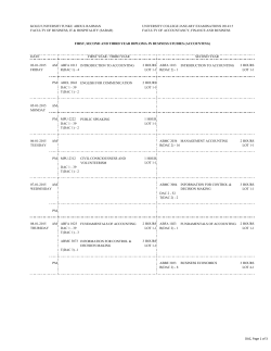 exam timetable 201409 (intranet)