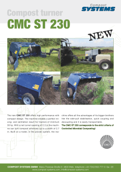 CMC ST 230 - Compost Systems