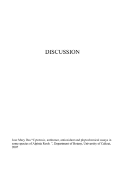 DISCUSSION - Shodhganga