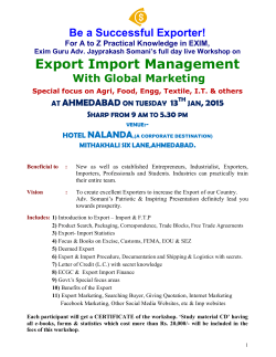 Download Exim Circular - NN Export Import Organization