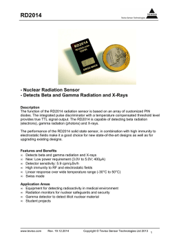 RD2014 - Teviso Sensor Technologies Ltd