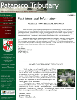 Patapsco Tributary - Department of Natural Resources