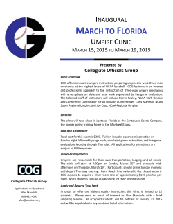 MARCH TO FLORIDA