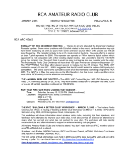 Newsletter - rca amateur radio club w9rca