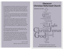 Ebenezer Christian Reformed Church