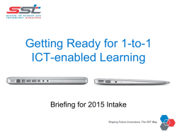 ICT Matters and Learning Device