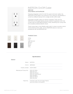 INSTEON On/Off Outlet