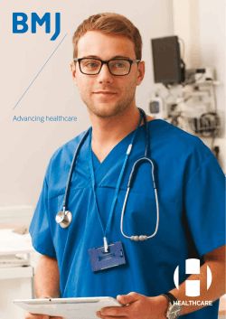 Advancing healthcare