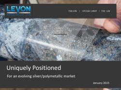 Presentation - Levon Resources Ltd.