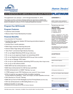 2015 AS Dealer - Platinum 2 - CFM Equipment Distributors