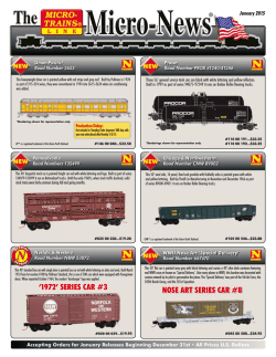 January 2015 Micro-News - Micro