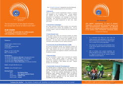Download Brochure - Uthongathi Disability Projects