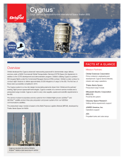 Cygnus™ - Orbital Sciences