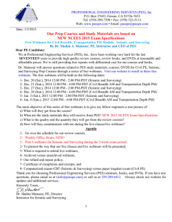 Downloadable Spring 2015 Prep Course