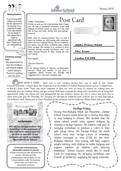 jps newsletter january 2015