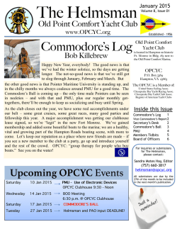 Helmsman 01 2015 - Old Point Comfort Yacht Club