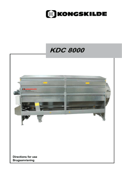 KDC 8000 - Kongskilde