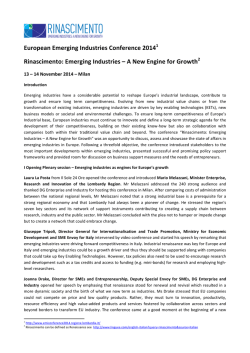 Download the report - Rinascimento