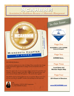 November 11.23.14 MCAHRMM Newsletter.pages