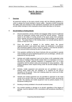 Section 5 Apron Safety - Hong Kong International Airport