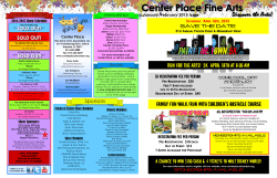 Newsletter - Center Place