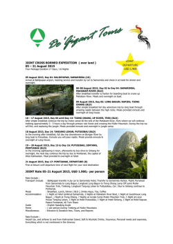 JOINT CROSS BORNEO EXPEDITION ( over